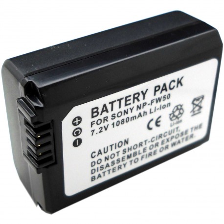 Bateria camara sony npfw50