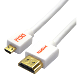 CONEXION HDMI - MICRO HDMI 1,5m SLIM DCU